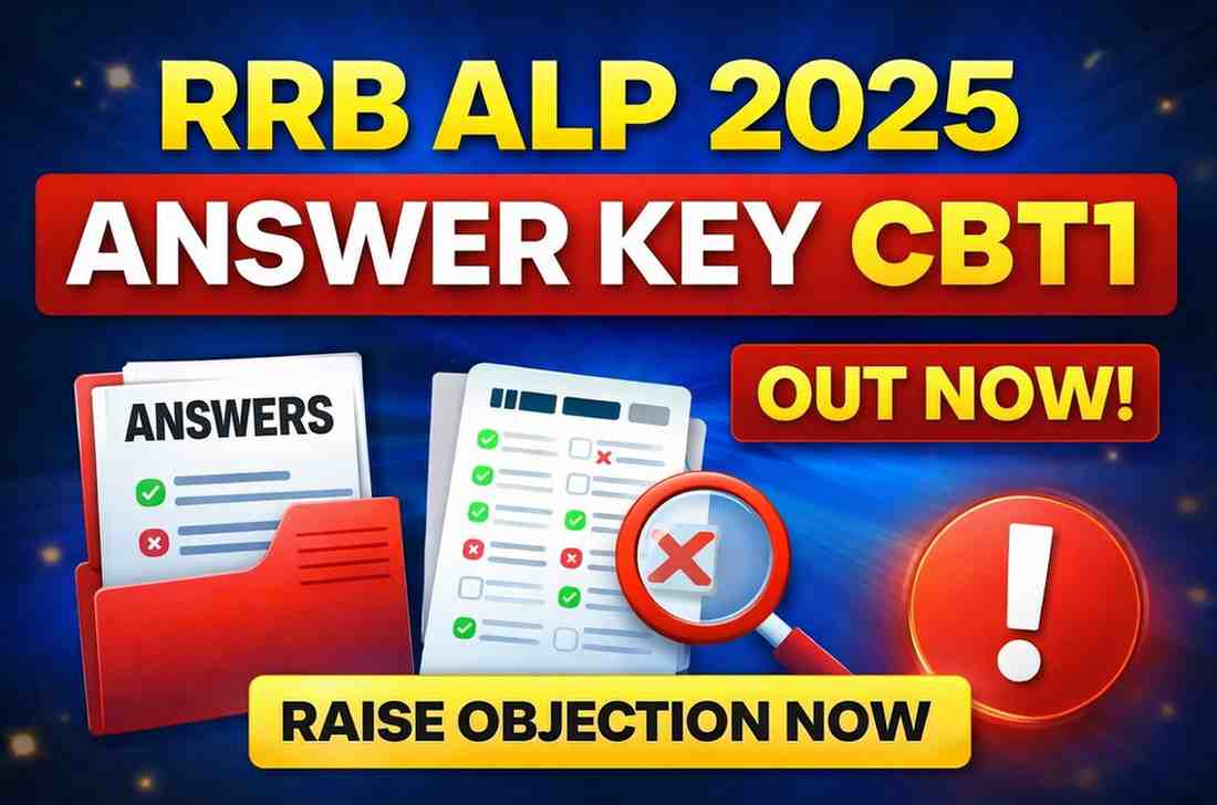 RRB ALP 2025 Answer Key CBT1