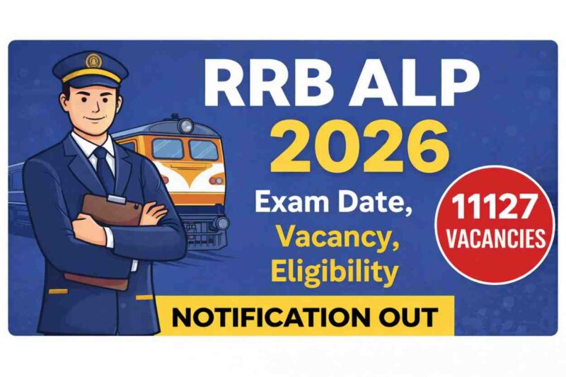 RRB ALP 2026 Notification Out – 11127 Vacancy, Exam Date, Eligibility & Full Details