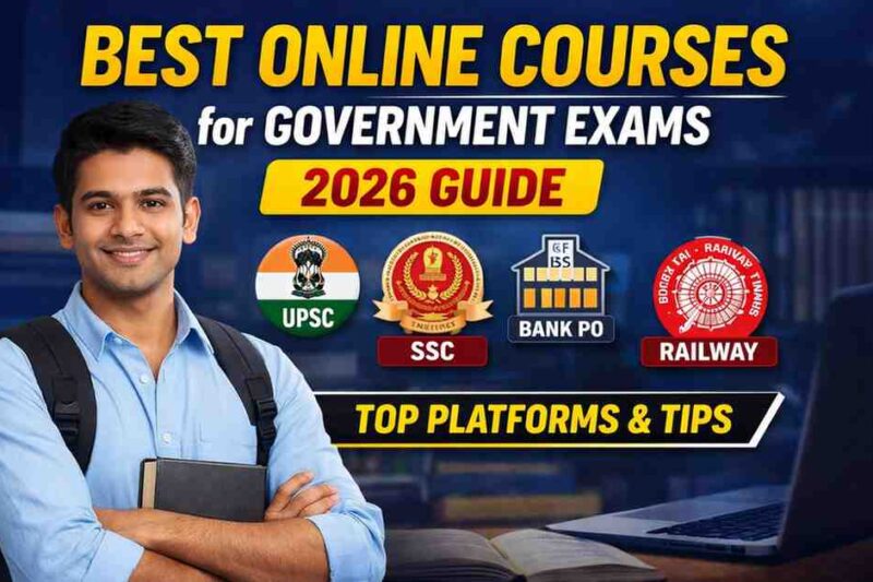 Top Online Coaching for Govt Exams 2026 (UPSC, SSC, Banking, Railway) | Best Platforms List