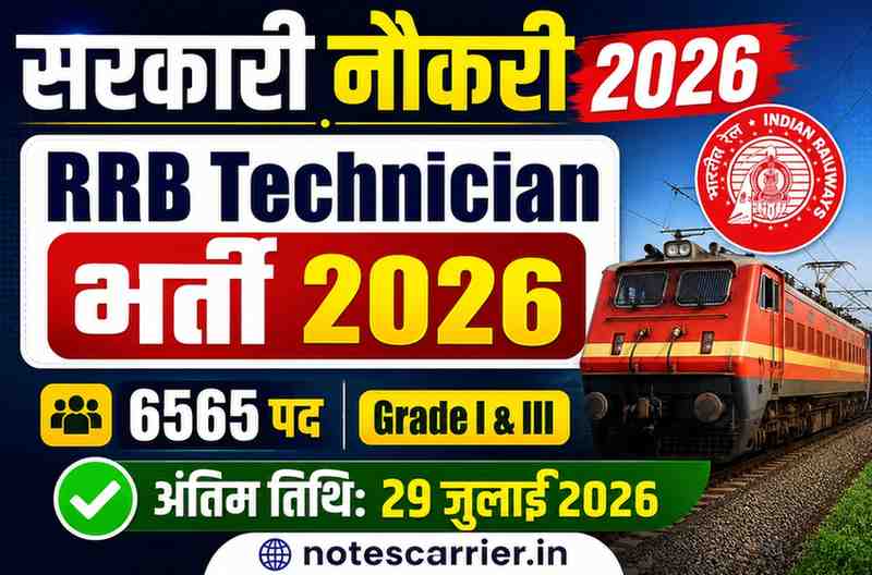 RRB Technician Recruitment 2026: 6565 Vacancies — Complete Guide (CEN No. 02/2026)