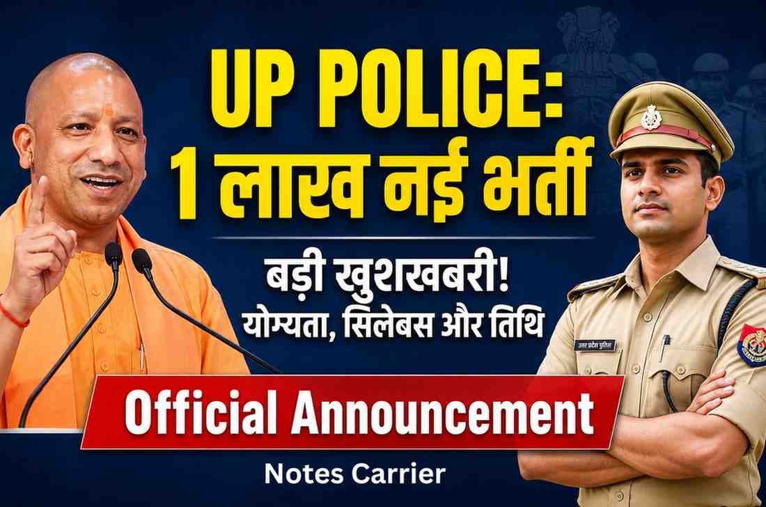 UP Police Recruitment 2026-27