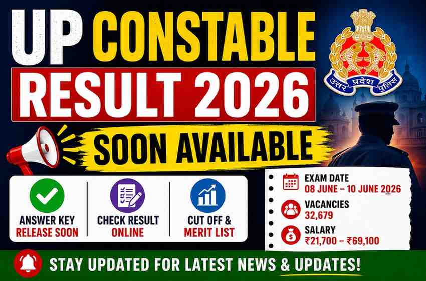 UP Constable Result 2026